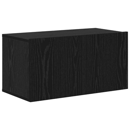 Sestava Tv Skříněk 6 Ks Černý Dub Kompozitní Dřevo