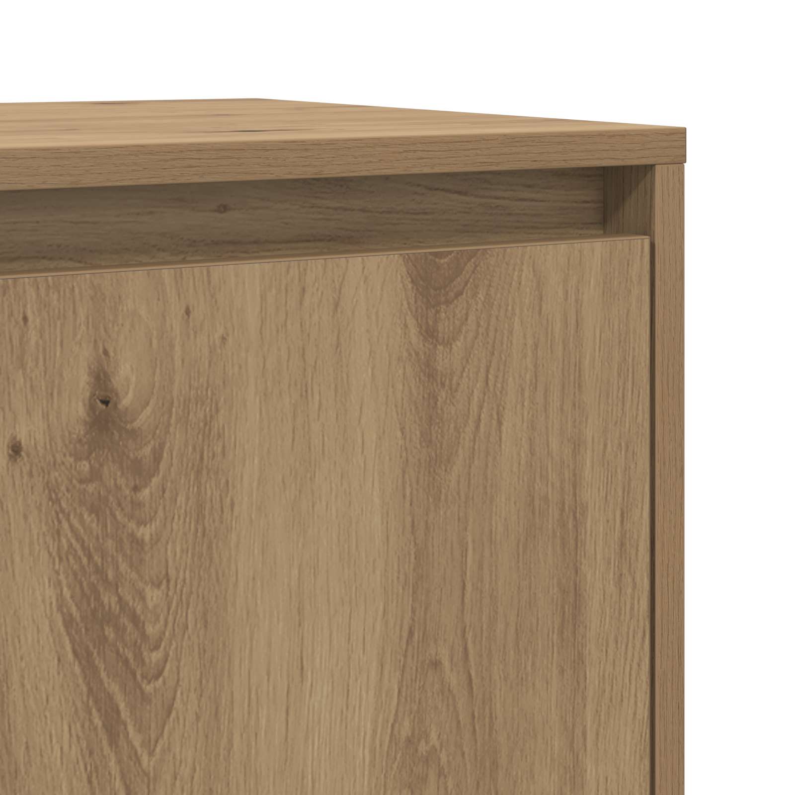 Konzole 2 Ks Dub Artisan 70 X 41 X 75 Cm Kompozitní Dřevo