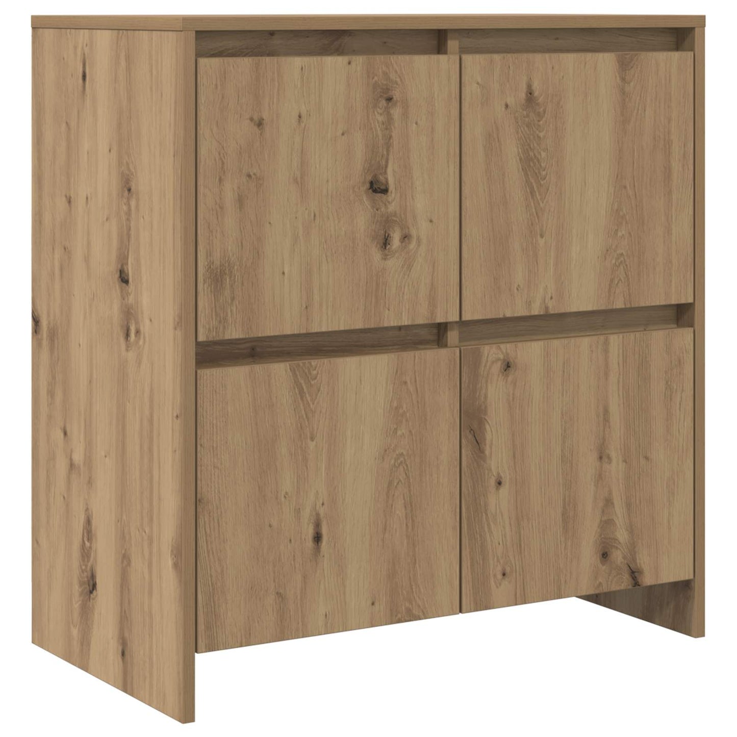 Konzole 2 Ks Dub Artisan 70 X 41 X 75 Cm Kompozitní Dřevo