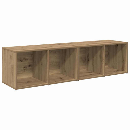 Sestava Tv Skříněk 2 Ks Artisanový Dub Kompozitní Dřevo