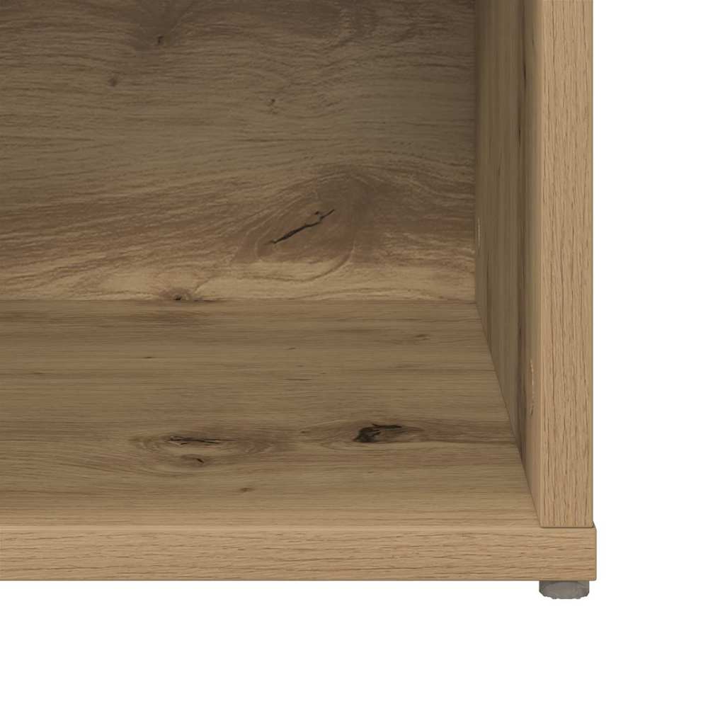 Sestava Tv Skříněk 2 Ks Artisanový Dub Kompozitní Dřevo