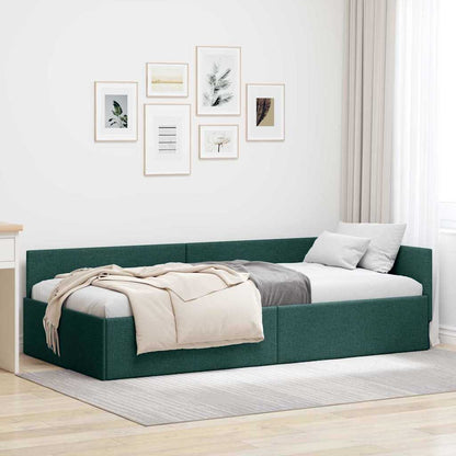 Rohový Rám Postele 80 Cm X 200 Cm Textil