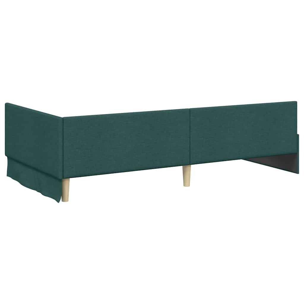 Rohový Rám Postele 80 Cm X 200 Cm Textil