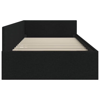 Rohový Rám Postele 90 Cm X 200 Cm Textil
