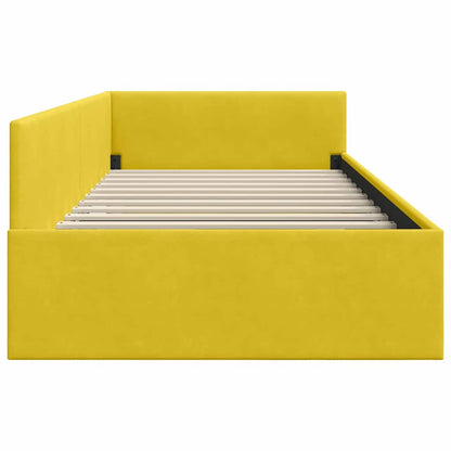 Rohový Rám Postele S Čelo 80 Cm X 200 Cm Samet
