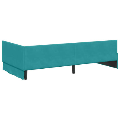 Rohový Rám Postele S Čelo 90 Cm X 190 Cm Samet