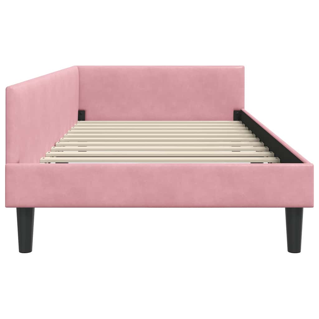 Rohový Rám Postele S Čelo 80 Cm X 200 Cm Samet