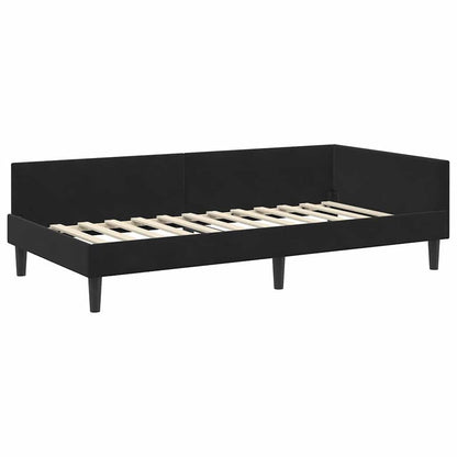 Rohový Rám Postele S Čelo 80 Cm X 200 Cm Samet