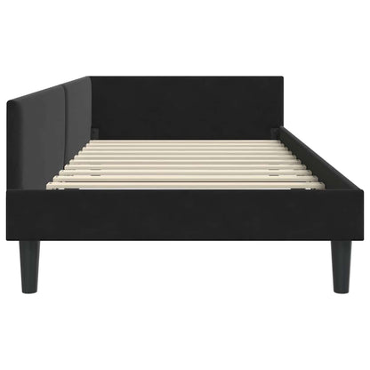 Rohový Rám Postele S Čelo 80 Cm X 200 Cm Samet