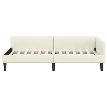 Rohový Rám Postele S Čelo 80 Cm X 200 Cm Samet
