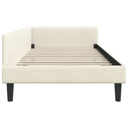 Rohový Rám Postele S Čelo 90 Cm X 190 Cm Samet