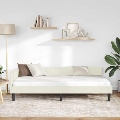 Rohový Rám Postele S Čelo 90 Cm X 200 Cm Samet