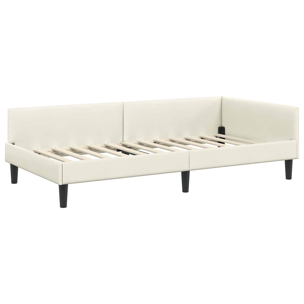 Rohový Rám Postele S Čelo 90 Cm X 200 Cm Samet