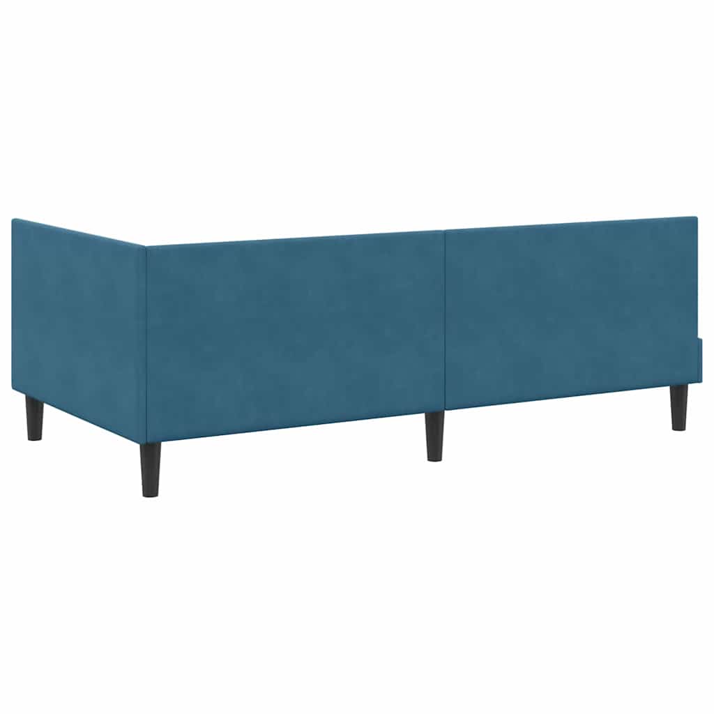Rohový Rám Postele S Čelo 80 Cm X 200 Cm Samet