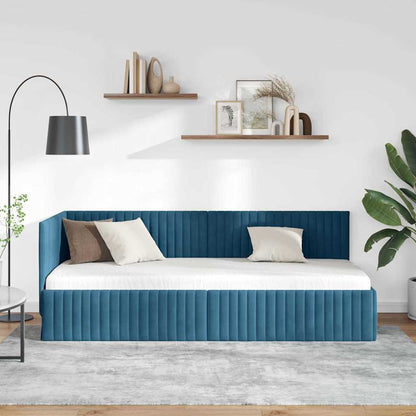Rohový Rám Postele S Čelo 80 Cm X 200 Cm Samet