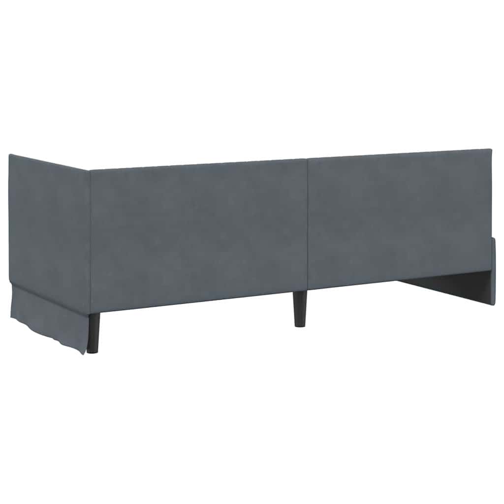 Rohový Rám Postele S Čelo 80 Cm X 200 Cm Samet