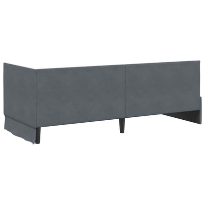 Rohový Rám Postele S Čelo 80 Cm X 200 Cm Samet