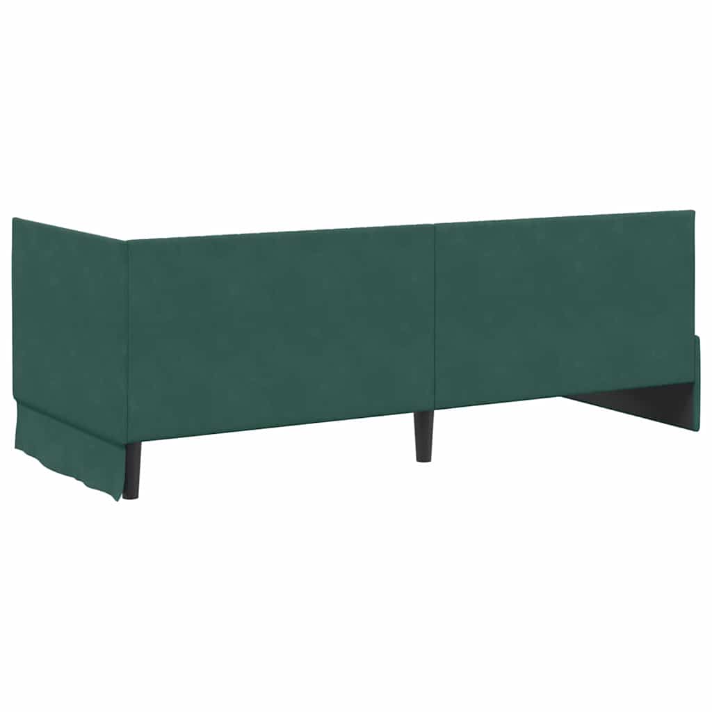 Rohový Rám Postele S Čelo 80 Cm X 200 Cm Samet