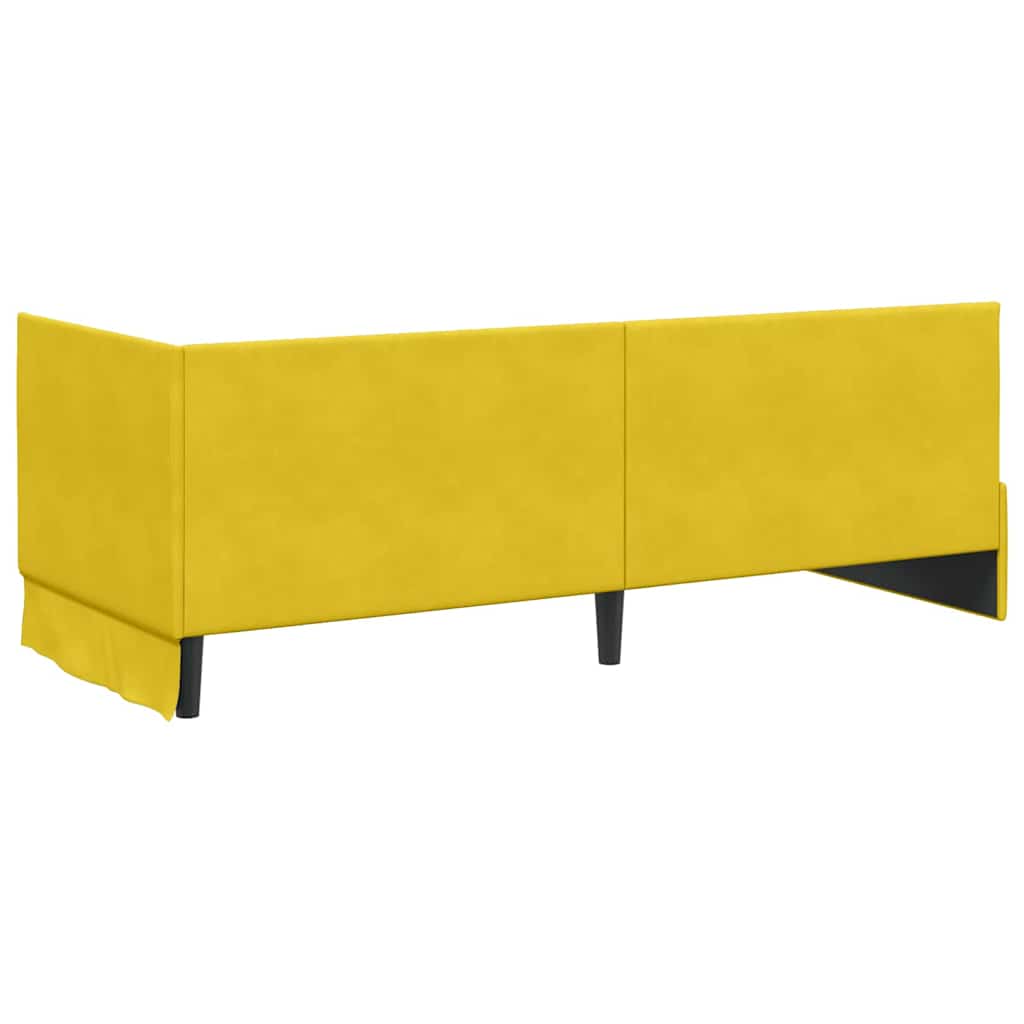 Rohový Rám Postele S Čelo 80 Cm X 200 Cm Samet