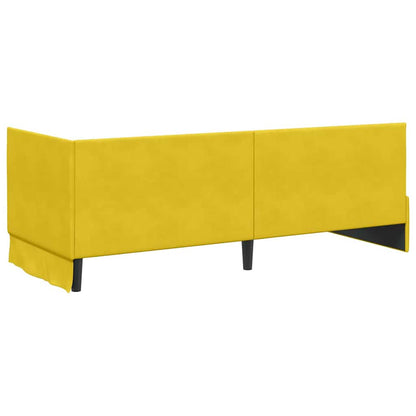 Rohový Rám Postele S Čelo 80 Cm X 200 Cm Samet