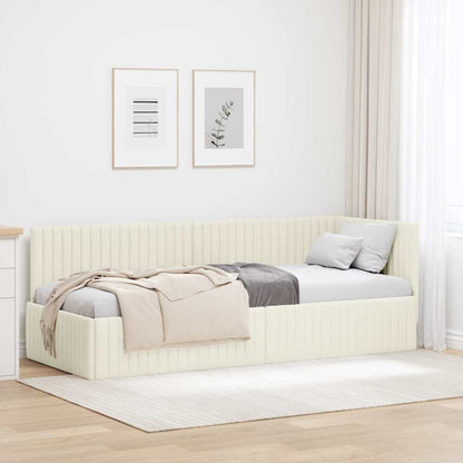 Rohový Rám Postele S Čelo 80 Cm X 200 Cm Samet