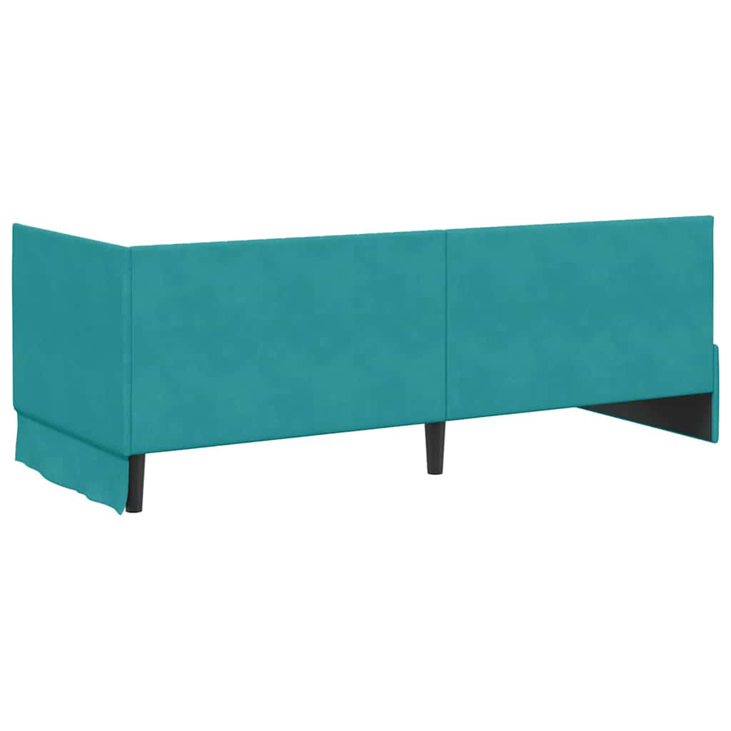 Rohový Rám Postele S Čelo 80 Cm X 200 Cm Samet