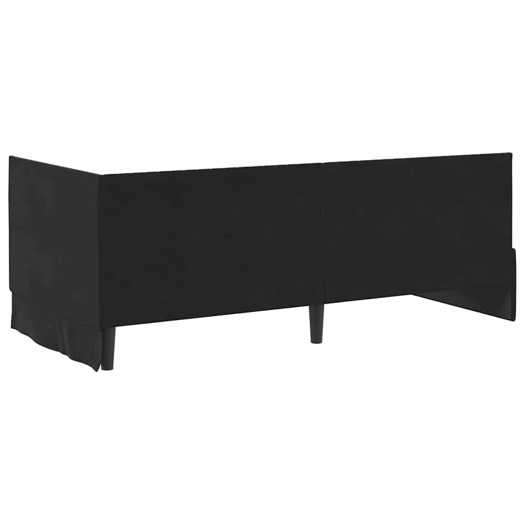 Rohový Rám Postele S Čelo 90 Cm X 190 Cm Samet