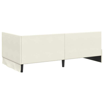 Rohový Rám Postele S Čelo 100 Cm X 200 Cm Samet