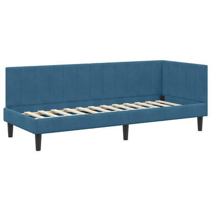 Rohový Rám Postele S Čelo 80 Cm X 200 Cm Samet
