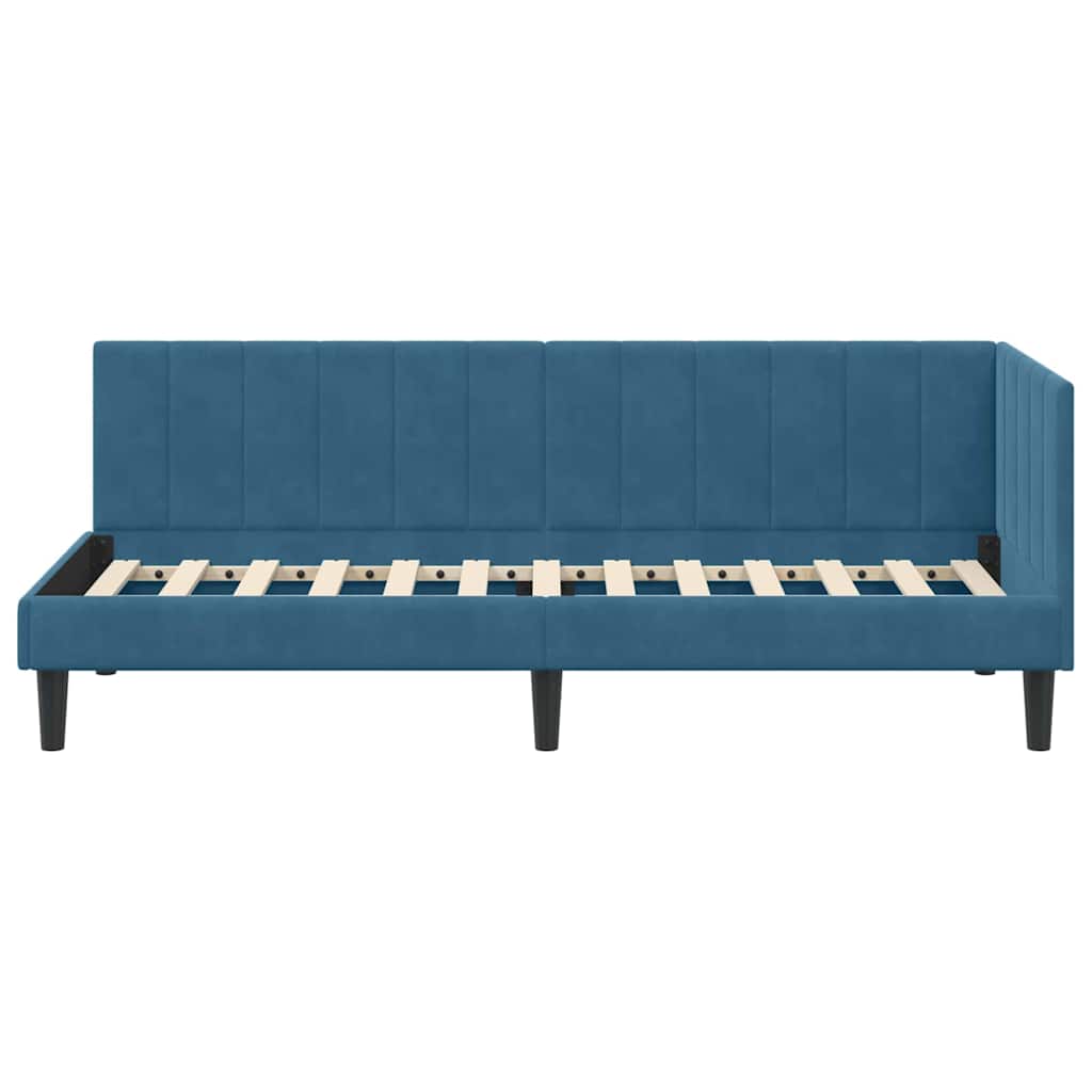 Rohový Rám Postele S Čelo 80 Cm X 200 Cm Samet