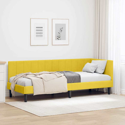 Rohový Rám Postele S Čelo 80 Cm X 200 Cm Samet
