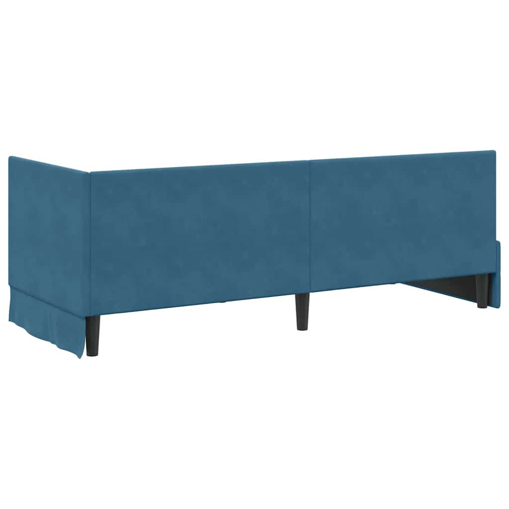 Rohový Rám Postele S Čelo 80 Cm X 200 Cm Samet