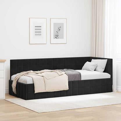 Rohový Rám Postele S Čelo 80 Cm X 200 Cm Samet
