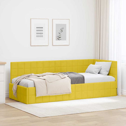 Rohový Rám Postele S Čelo 80 Cm X 200 Cm Samet