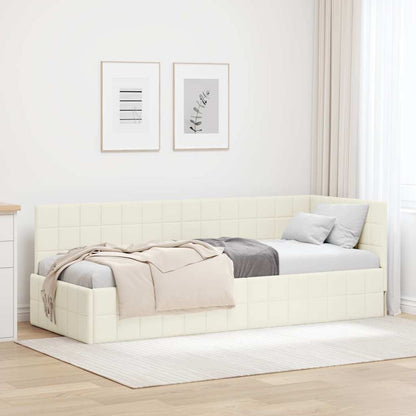 Rohový Rám Postele S Čelo 80 Cm X 200 Cm Samet