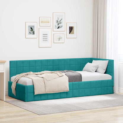 Rohový Rám Postele S Čelo 80 Cm X 200 Cm Samet