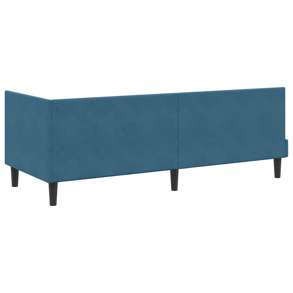 Rohový Rám Postele S Čelo 80 Cm X 200 Cm Samet