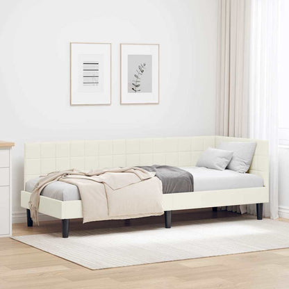 Rohový Rám Postele S Čelo 80 Cm X 200 Cm Samet