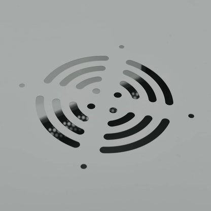 Síťový Kabinet S Úložištěm Šedá 60 X 60 X 35 Cm Ocel