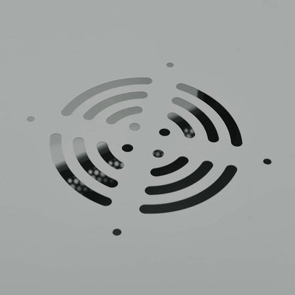 Síťový Kabinet S Úložištěm Šedá 60 X 60 X 50 Cm Ocel