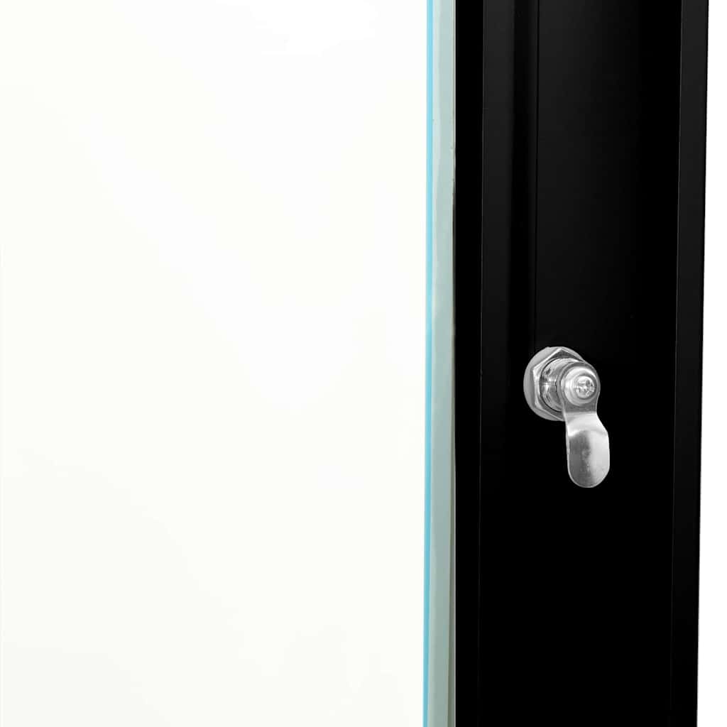 Síťový Kabinet S Úložištěm Černá 53 X 45 X 21 Cm Ocel