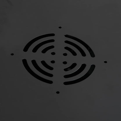 Síťový Kabinet S Úložištěm Černá 53 X 45 X 30 Cm Ocel