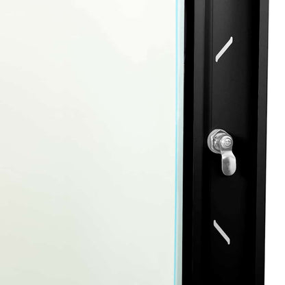 Síťový Kabinet S Úložištěm Černá 53 X 60 X 30 Cm Ocel