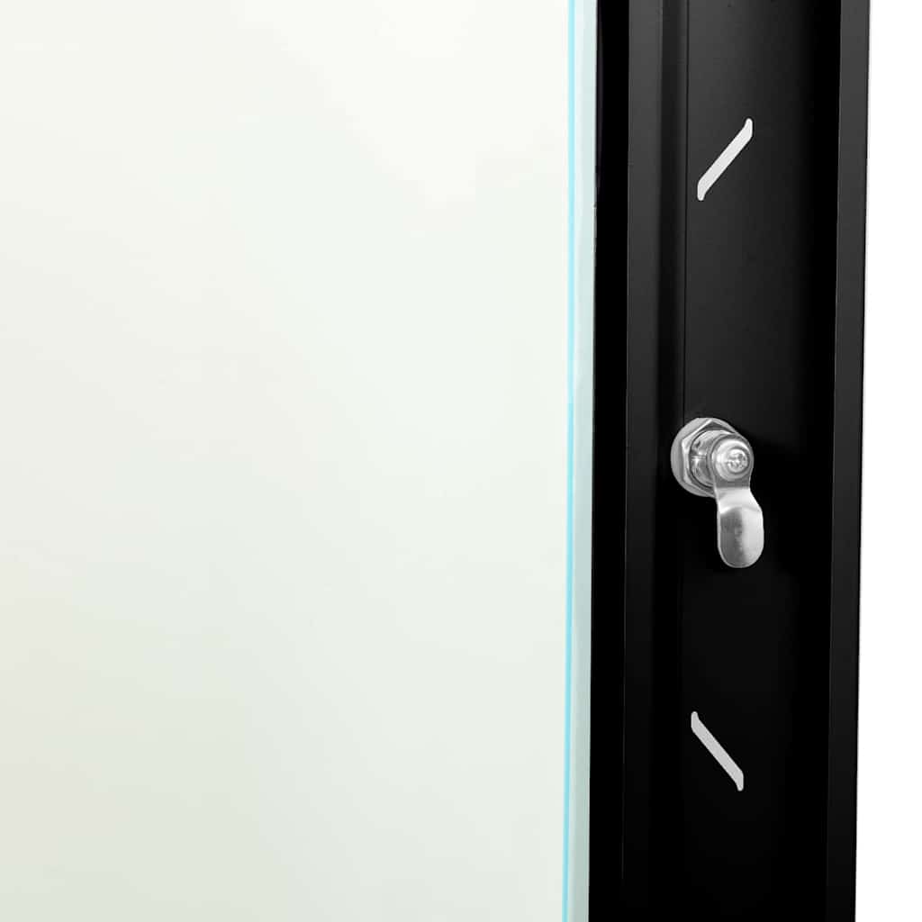 Síťový Kabinet S Úložištěm Černá 53 X 60 X 60 Cm Ocel