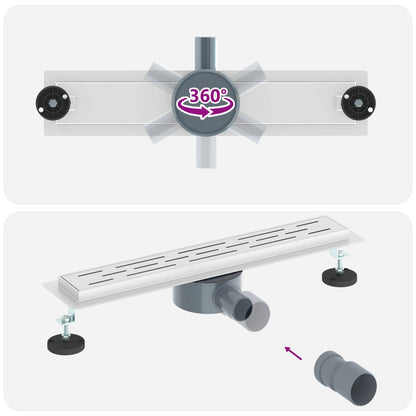 Sprchový Odtok S Lineárním Designem A 360° Sifonem