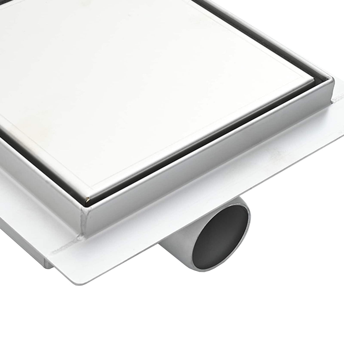 2 V 1 Sprchový Odtok Stříbrná Nerezová Ocel 304