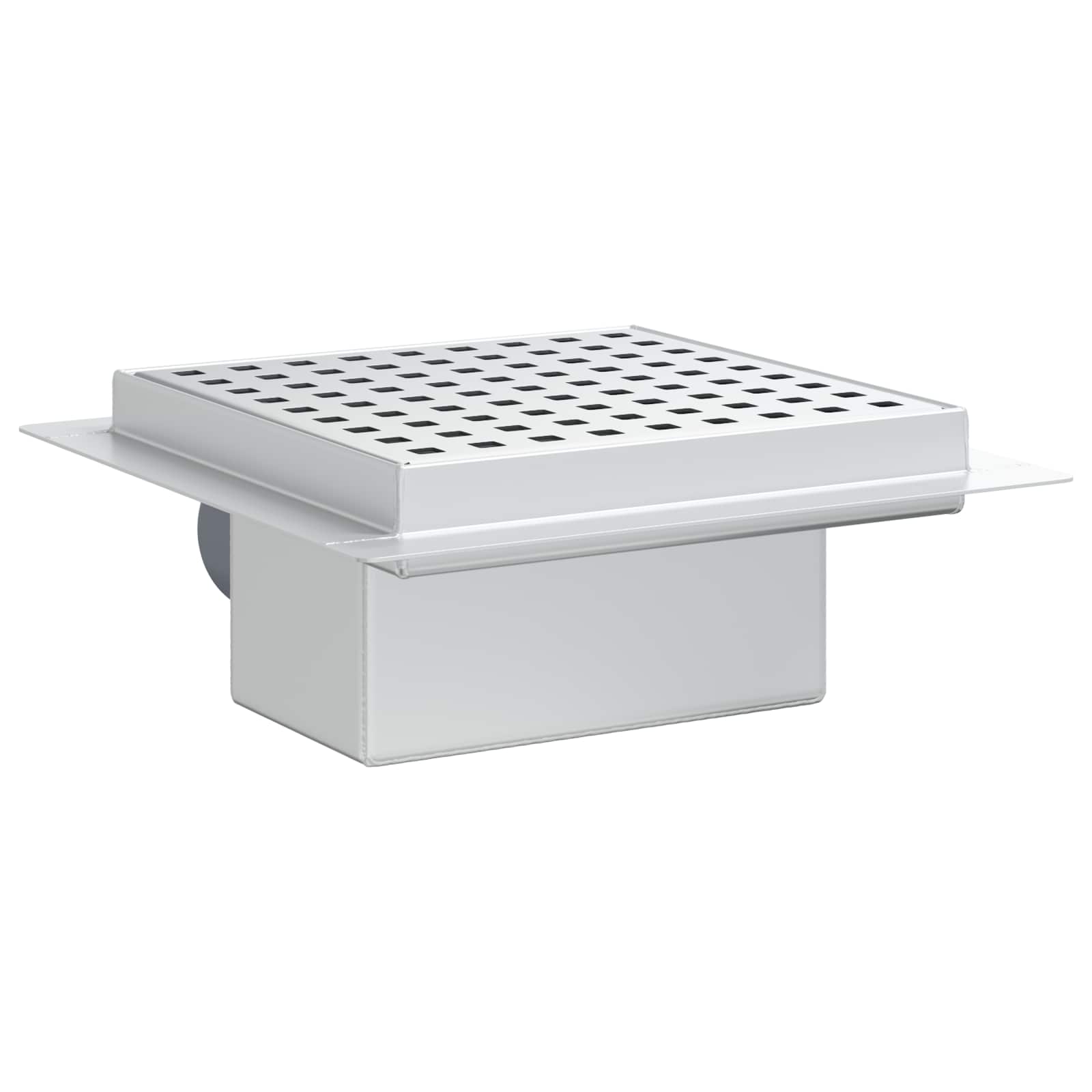 Sprchový Odtok S Tečkami Stříbrná 15 X 15 Cm Nerezová Ocel 304