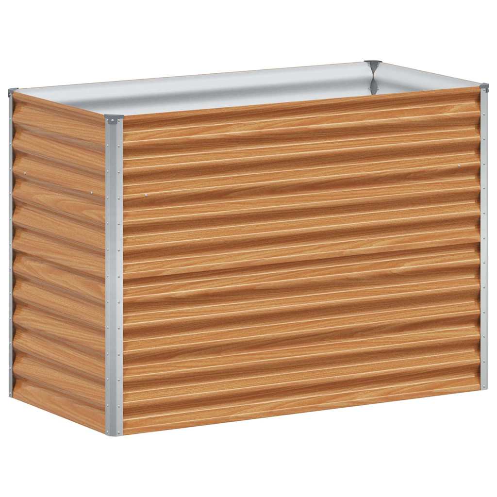 Zahradní Vyvýšený Záhon 98 X 50 X 68 Cm Pozinkovaná Ocel