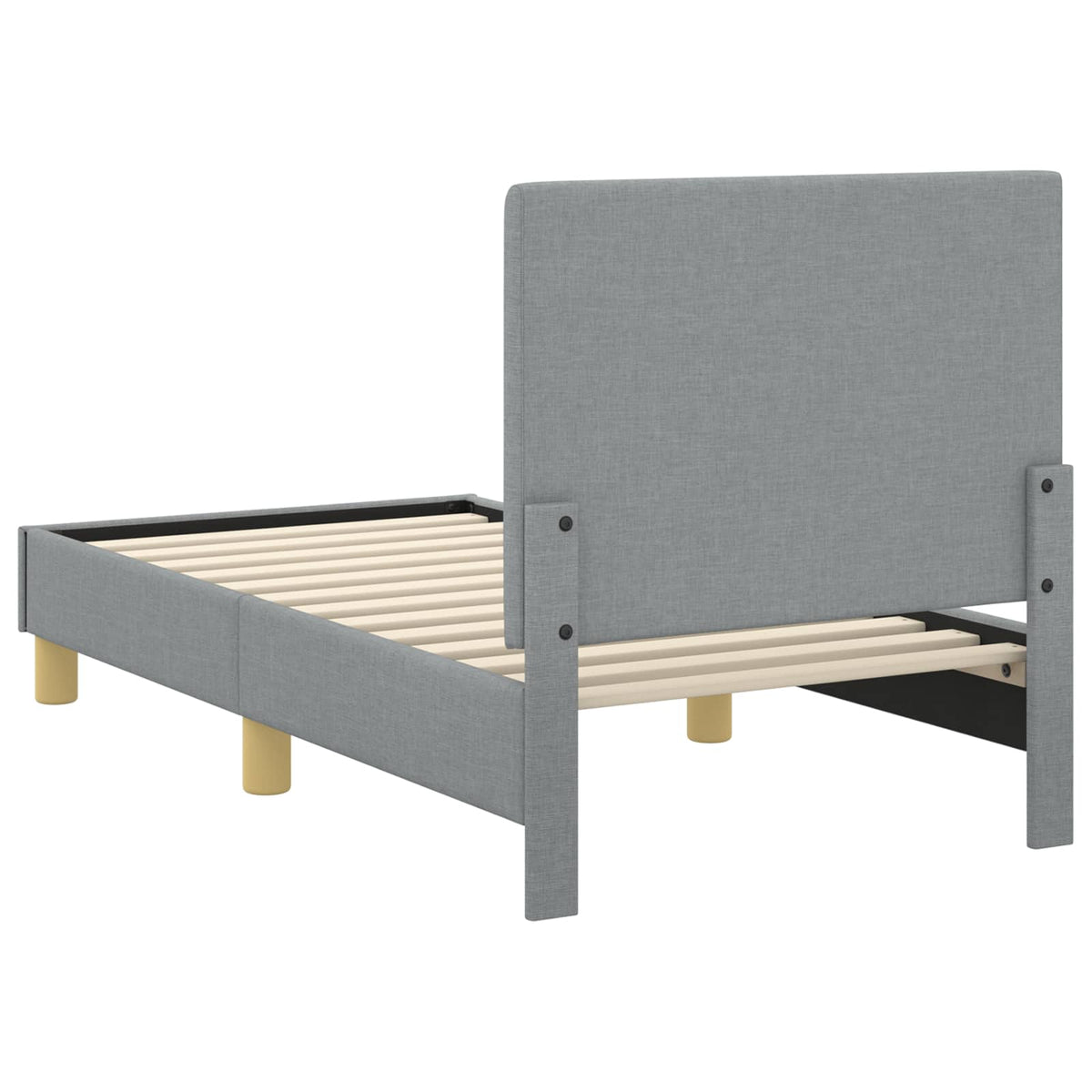 Rám Postele Pro Batole S Čelem Textil