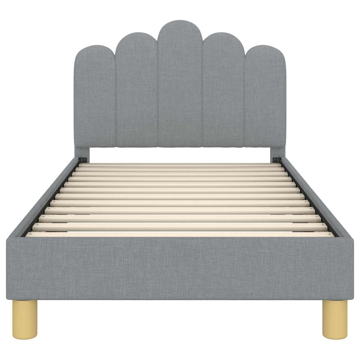 Rám Postele Pro Děti S Čelem Textil